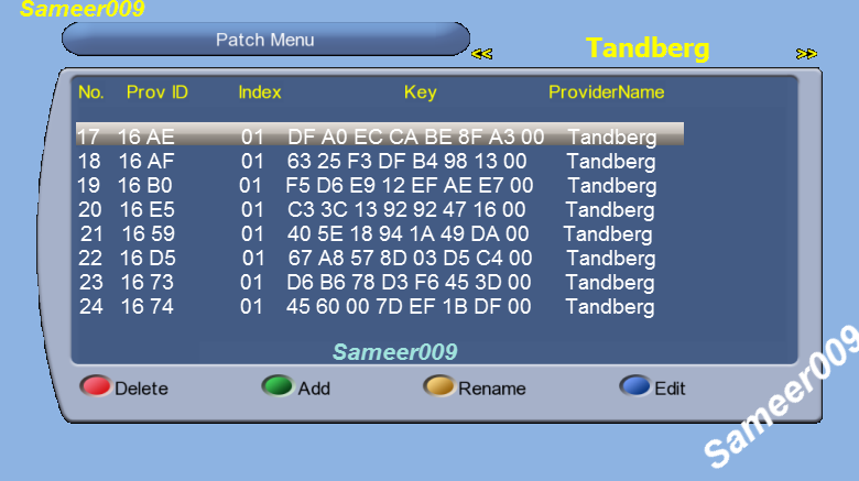 tandberg-key
