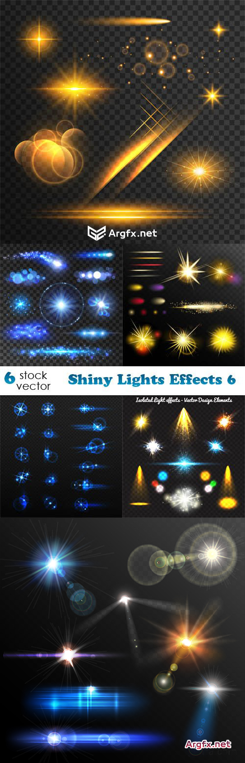 Vectors - Shiny Lights Effects 6