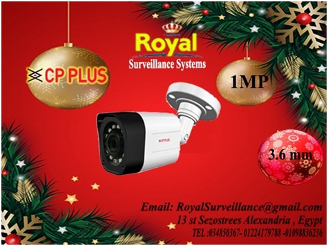 بمناسبة اعياد رأس السنة الجديدة أحدث كاميرات مراقبة خارجية CP-PLUS   P_1096qadg81