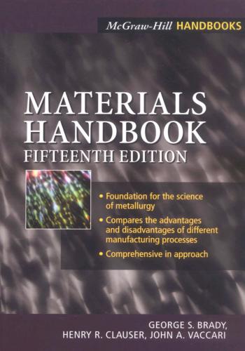كتاب Materials Handbook : An Encyclopedia for Managers Fifteenth Edition  P_766pl00y5