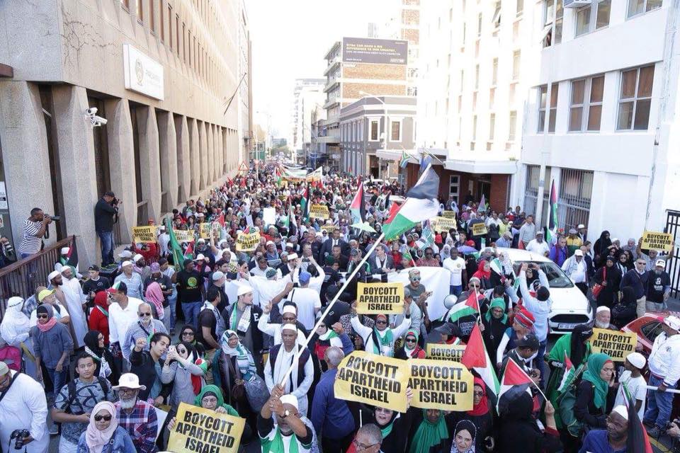 مسيرة في جنوب افريقيا