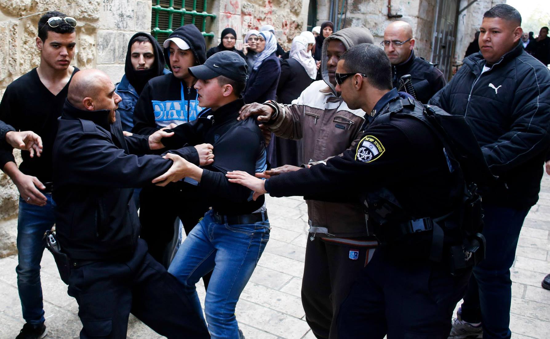 العتقال طفل في القدس