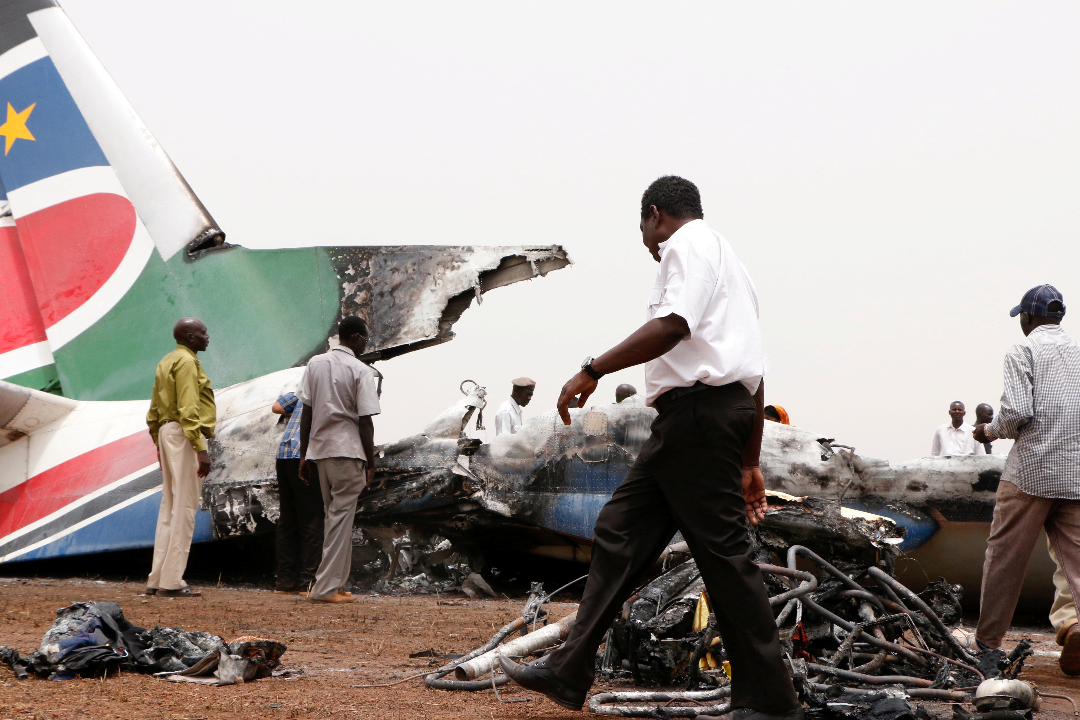 تحطم طائرة جنوب السودان